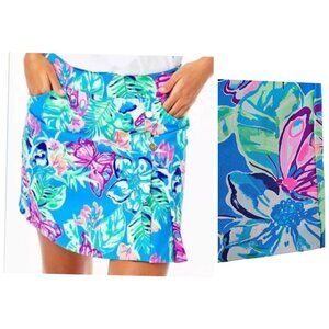 Lilly Pulitzer Daphne Skort Pundy Blue Isle Be Back 10